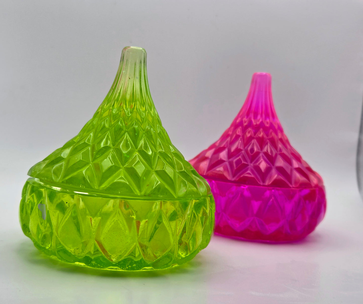 Uranium-Inspired Teardrop Jar Set