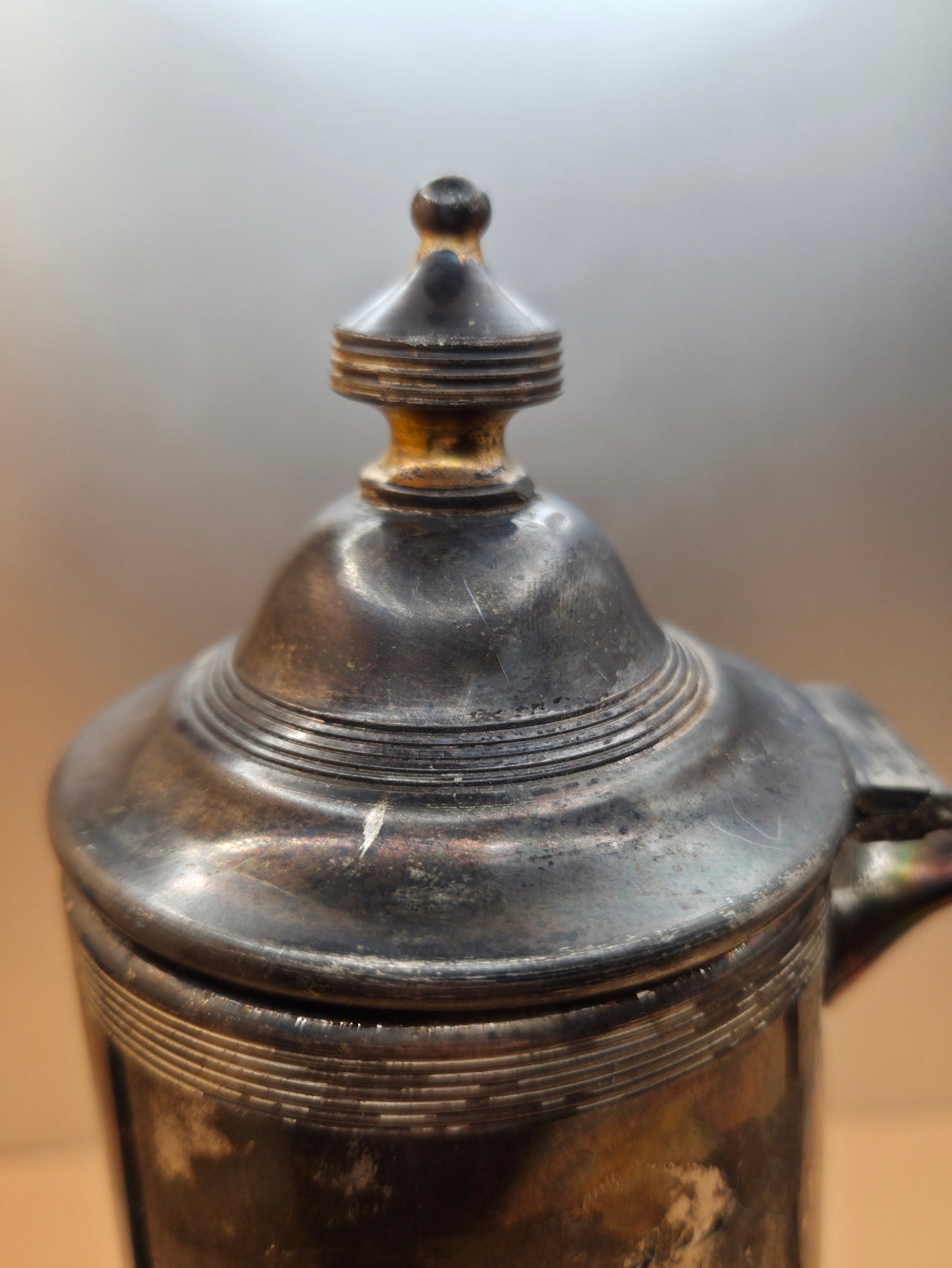 Antique Beacon Silver Co. Coffee Pot
