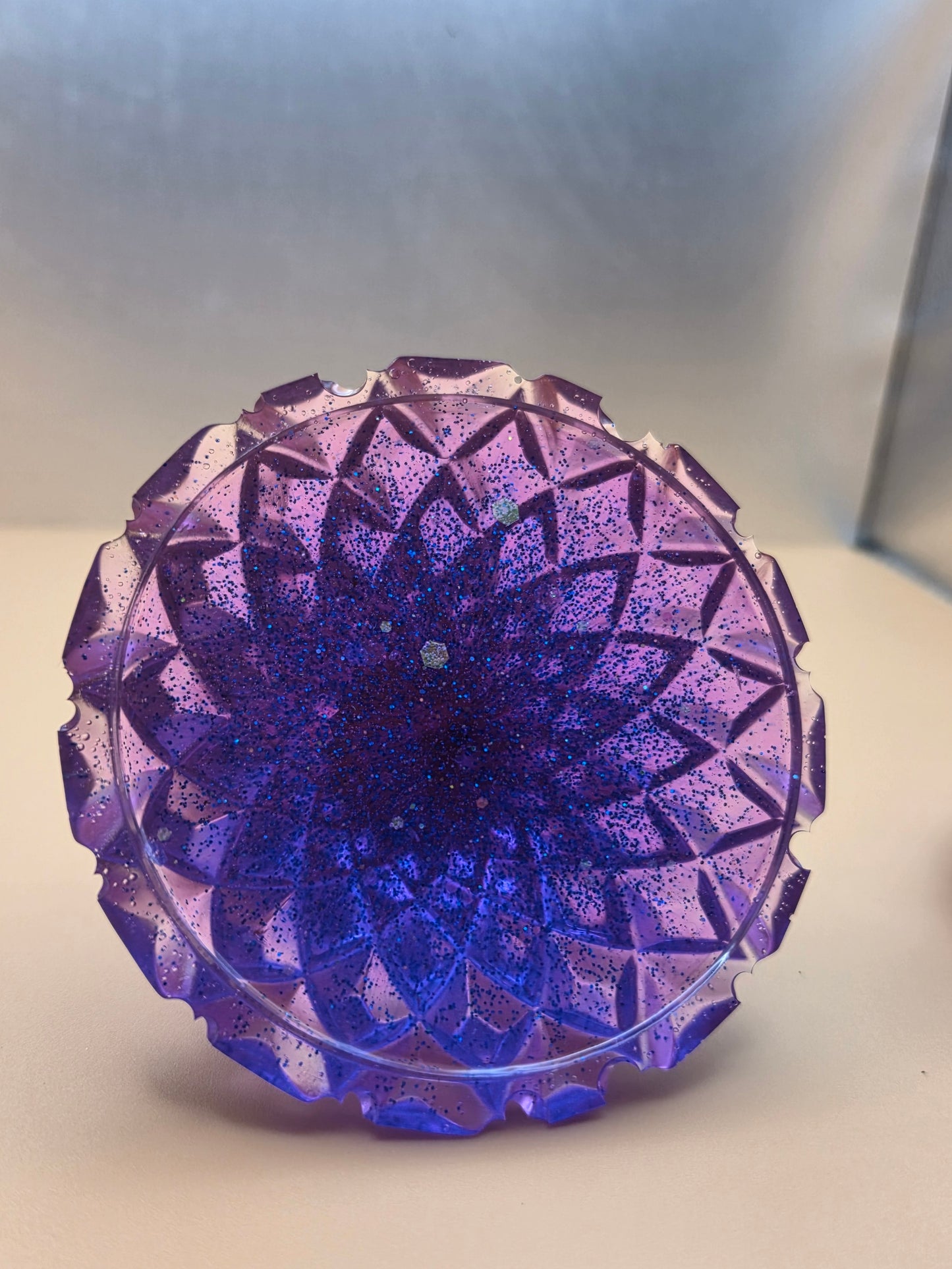 Deep Purple Butterfly Jar